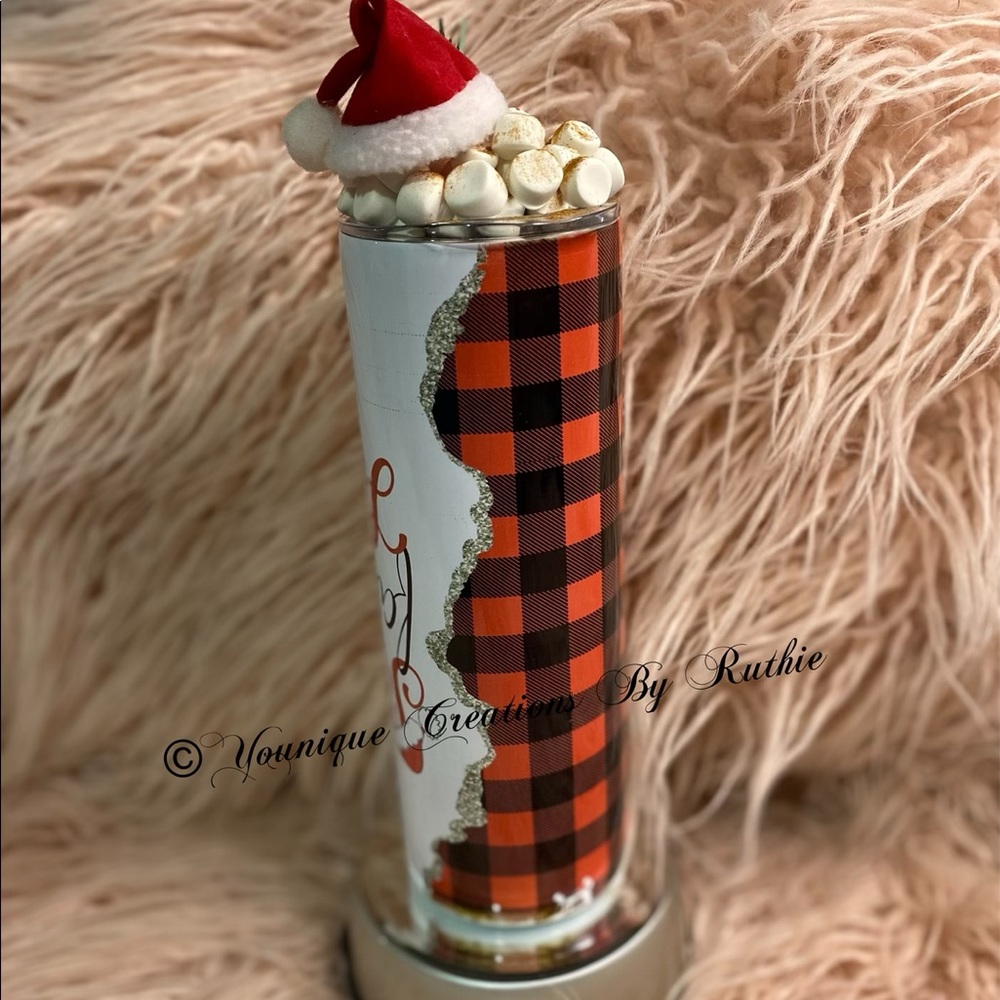20oz Santa Tumbler - Picture 4 of 5